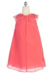 Mint Chiffon Flower Girl Dress
